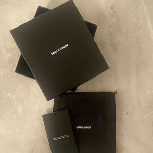 YSL Cardholder EMPTY Box